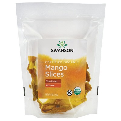 Swanson Certified Organic Mango Slices.