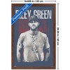 Trends International Riley Green - Grunge Framed Wall Poster Prints - 3 of 4