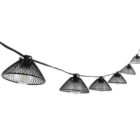 Junia Led Outdoor String Light - Black - Safavieh.. - image 1 of 4