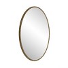 TUYOHW 26x40 Inch Wall Mount Bathroom Mirror,Modern Oval Wall Mount Vanity Mirror for Bathroom,Bedroom - 4 of 4