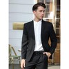 Blazers for Men Business Casual Suit Jacket 2 Button Regular Fit Casual Blazer Fashion Mens Jackets Blazers - 4 of 4