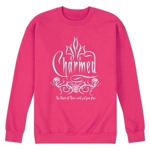 Men's - Charmed - The Power of Three Will Set You Free Graphic Fleece Sweatshirt - 1 of 4