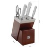 ZWILLING Pro Le Blanc 7-pc Self-Sharpening Knife Block Set - 3 of 4