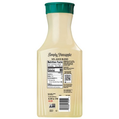 Simply Brandclub Simply Pineapple Juice Drink 52 fl oz