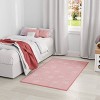 Nourison Washable Imagination Ballet Non Skid Woven Area Rug Pink - 2 of 4