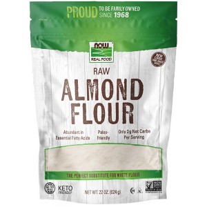 Raw Almond Flour by Now Foods  -  22 oz Powder - 1 of 2