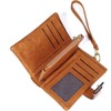 BEAFUP Women's Wallets - RFID Blocking PU Leather Wallet - Stylish Compact Bifold Design with Detachable Wrist Strap for Everyday Carry - 4 of 4