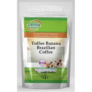 Larissa Veronica Toffee Banana Brazilian Coffee (Gourmet, Naturally Flavored, Whole Coffee Beans) (16 oz, ZIN: 564993) - 1 of 4