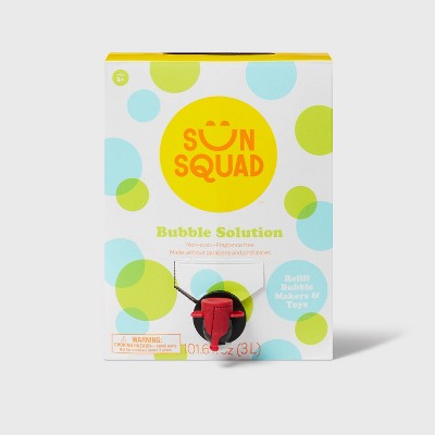 Bubble Solution Cardboard Refill 101.6 fl oz - Sun Squad™