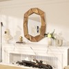 ARTLOGE 3D Handmade Splicing Art Mirror Angled Beveled Wall Mirror Entryway Home Decor, Unique Design Beveled Mirror - 4 of 4