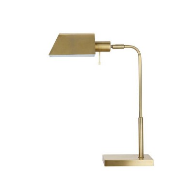 20" Pharmacy Desk Lamp Brass - Cresswell Lighting