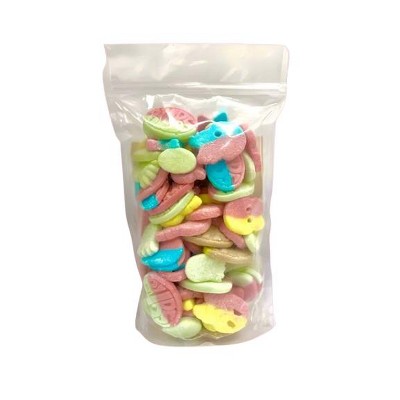 BUBS Swedish Candy Mix - Sweet & Sour Swedish Gummies- Vegan and Gluten Free - Big Skulls, Diamonds, Logs & More