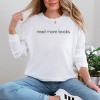 Simply Sage Market Embroidered Read More Books Garment Dyed Long Sleeve - 2 of 4