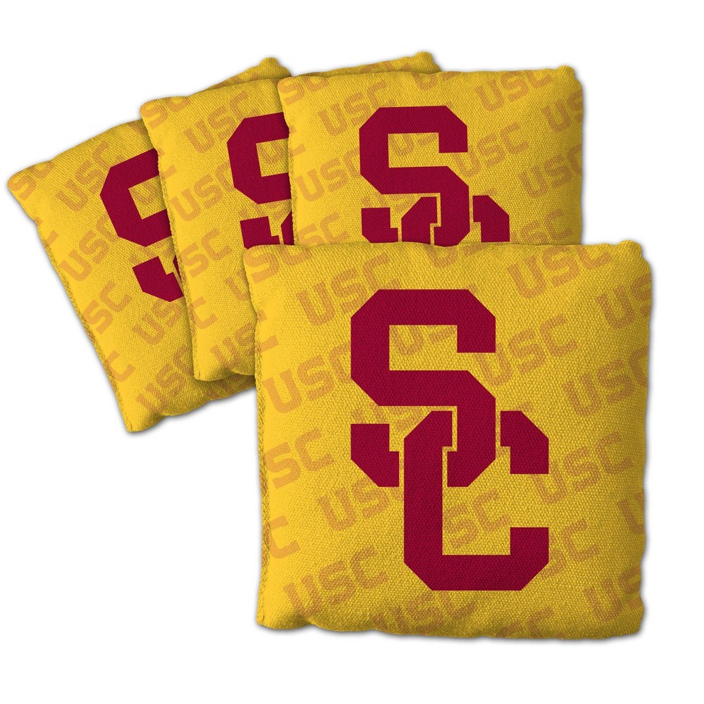 NCAA USC Trojans 4pk Yellow Toss Game Set