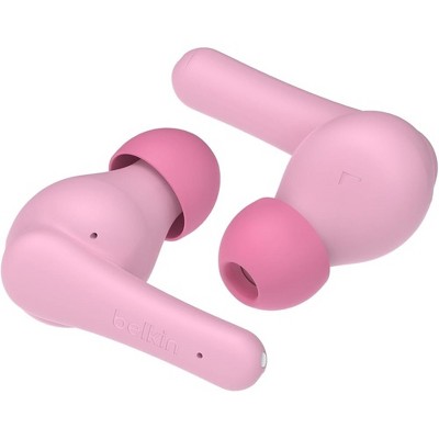 Belkin SoundForm Nano 2 Wireless Earbuds for Kids, Pink AUC011BTPK
