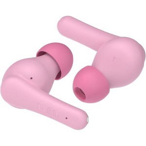 Belkin SoundForm Nano 2 Wireless Earbuds for Kids, Pink AUC011BTPK - 1 of 4