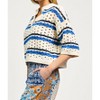 Women's Striped Sweater - current air - 2 of 4