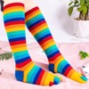 Striped Pattern Knee High Socks (Toe Socks) from the Sock Panda (Women's Sizes, Adult Medium) - 3 of 3