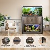 ELJGET 40 Gallon Aquarium Stand, Fish Tank Stand for 40-50 Gallon, Heavy Duty Double Fish Tank Table with Storage & Power Outlets, 660LBS Capacity - 4 of 4