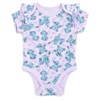 Disney Baby Girls Ribbed Bodysuit, Shorts and Headband 3 Piece Outfit Set Newborn to Infant - 4 of 4