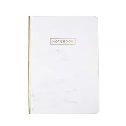 Lined Journal 5"x 7.25" Marble with Gold Foil - DesignWorks Ink