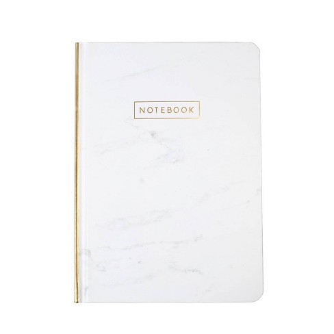 Lined Journal 5"x 7.25" Marble with Gold Foil - DesignWorks Ink - image 1 of 4