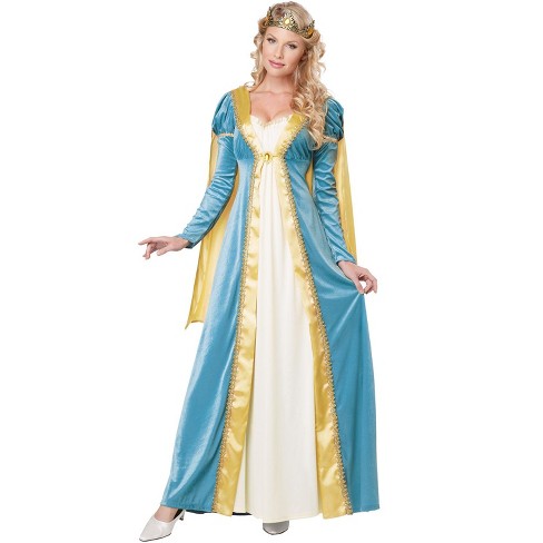 California Costumes Medieval Maiden Adult Costume : Target