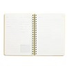 Papier 150pg Recipe Journal 9.84"x7.48" Orange Tree: Guided Spiral Notebook for Recipes, Hard Cover, Adult Stationery - 4 of 4