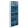 Stupell Industries Beach Rules Relax Breathe, 13" x 30" - 3 of 4