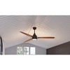 Urban Ambiance Luxury Mid Century Modern  Indoor Ceiling Fan,  13.1"H x 60"W,  Olde Bronze, UHP9042 - 3 of 4