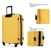 YONWAY Hardside Luggage Sets, 3 pcs Spinner Suitcase, ABS Lightweight Suitcase with Two Hooks, Spinner Wheels, with TSA Lock Lightweight - 4 of 4