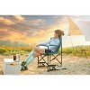 Gulches Outdoor Portable Chairs - Freestyle Rocker Folding Chair with Comfortable Backrest, Blue - 3 of 4
