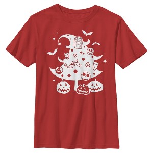 Boy's The Nightmare Before Christmas Character Christmas Tree T-Shirt - 1 of 4