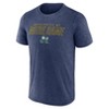 NCAA Notre Dame Fighting Irish Men's Heather Poly T-Shirt - 2 of 3