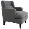 NicBex Accent Chair with Backrest, Upholstered Armchair Comfy Sofa Chair for Living Room, Bedroom - 4 of 4