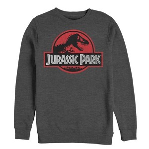 Men's Jurassic Park Circle Logo Sweatshirt - 1 of 3