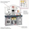 Fun with Friends Kitchen Playset, Indoor/Outdoor Kitchenette with Lights Sounds, Durable Plastic, 25 - Piece Toy Accessories - 2 of 4