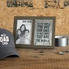 Pavilion Gift Company - Dad - 7" x 9.5" Frame (Holds 4" x 6" Photo) - Single Image Frames - 2 of 4