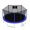 14FT Trampoline Set with Swing,Sports Fitness Trampolines with Enclosure Net, Recreational Trampolines for Outdoor Indoor - 3 of 4