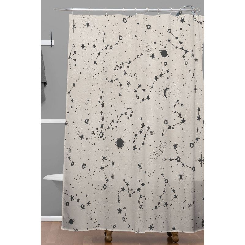 Iveta Abolina Starry Night Shower Curtain Beige - Deny Designs, 3 of 5