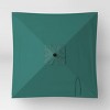 6' Square Outdoor Patio Market Umbrella with Black Pole - Threshold™ - 3 of 4
