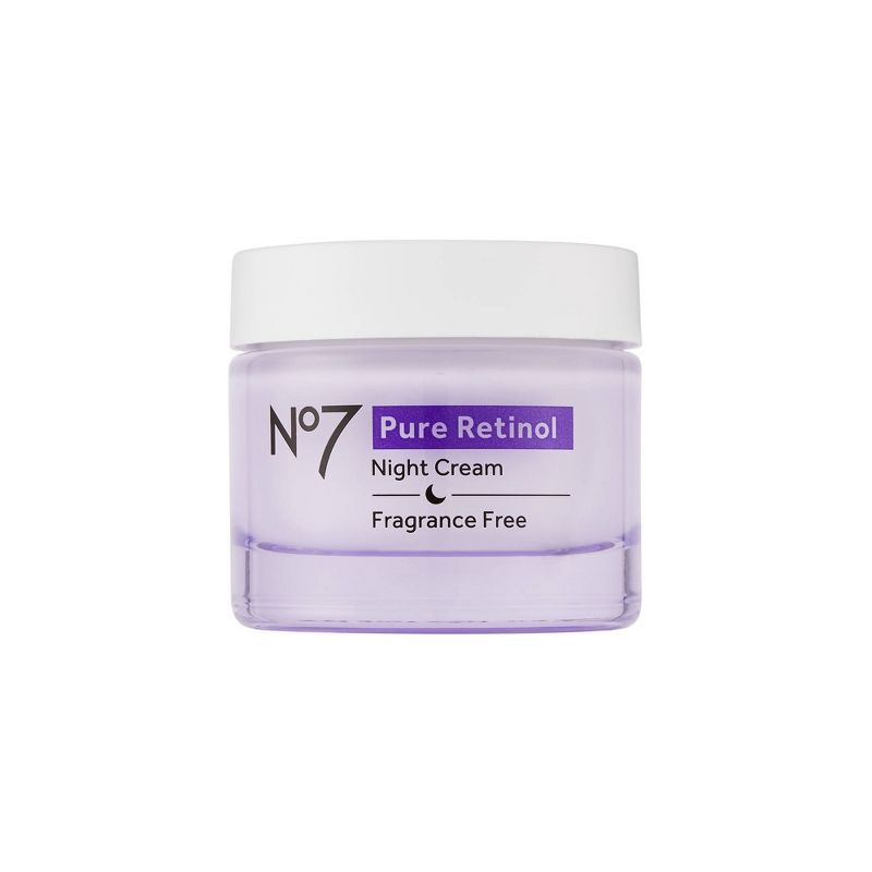 No7 Pure Retinol Night Repair Cream - 1.69 fl oz, 1 of 10