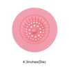 Unique Bargains Kitchen Drain Strainer Round PP TPR 1 Pc - 3 of 4