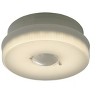 IQ America Battery-Powered LED Motion Sensor Flush Mount Ceiling Light, 7 inch 1150 Lumens, WH - image 2 of 4