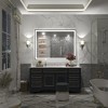 Apmir Super Bright Front & Back LED Lighted Anti-Fog Aluminum Alloy Framed Tempered Glass Bathroom/Vanity Mirror with ETL & 3-Year Warranty - 2 of 4