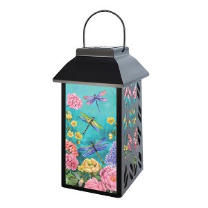 Briarwood Lane Spring Lantern 12" x 6" x 6" Dragonfly Garden Solar For Spring Lantern - 1 of 1