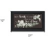 HomeRoots Love At Home Black Framed Print Wall Art - 3 of 3
