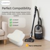Nispira Foam & Felt Filter Replacement Kit​ Compatible with Shark CV100 CZ250 CZ500 CV100UKT CZ250UKT CZ500UKT Vacuum Cleaner, 6 Packs - 2 of 4