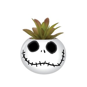 Silver Buffalo Nightmare Before Christmas - Jack Face Mini Ceramic Planter - 1 of 1