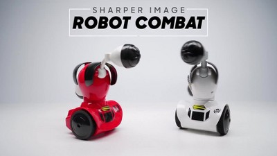 Sharper Image Remote Control Robot Combat Set, Multiplayer RC Toy for Kids